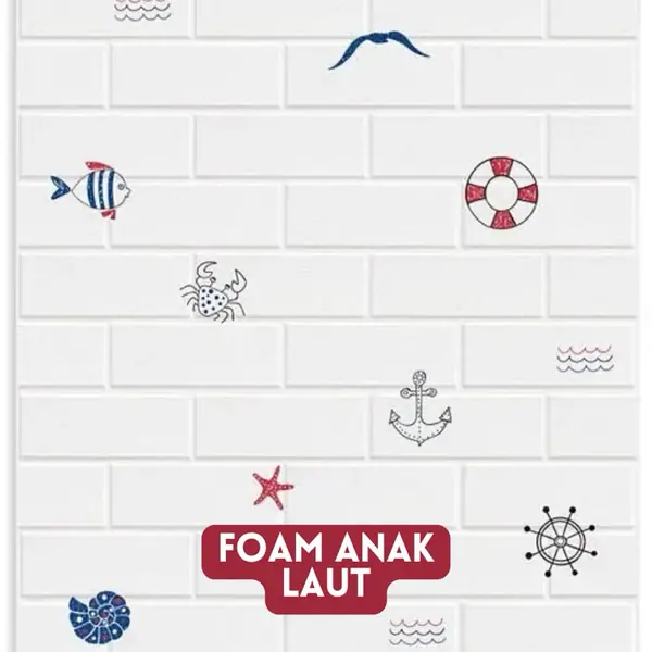 Review Wallpaper Dinding Foam Motif Anak Termurah