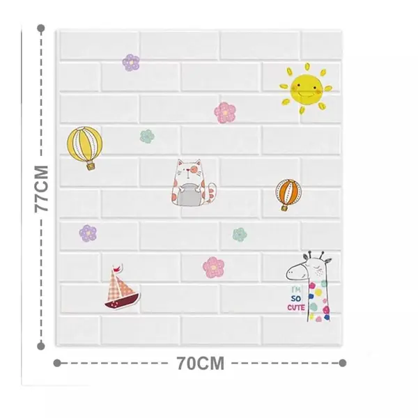Review Wallpaper Dinding Foam Motif Anak Termurah