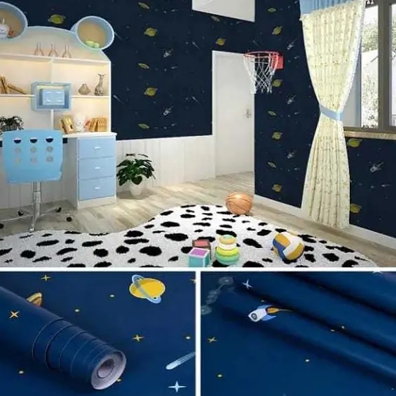 Review Wallpaper Dinding Luar Angkasa 10 Meter x 45 Cm